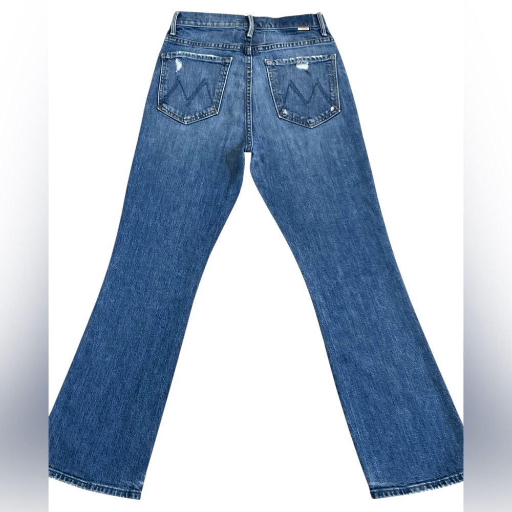 MOTHER SUPERIOR High Waisted Smokin Double Ankle Jeans, Size 26